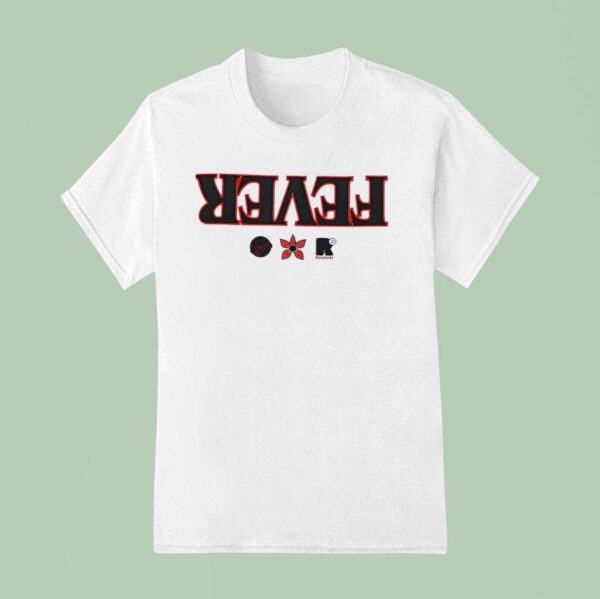 Indiana Fever Stranger Things Fever Logos T Shirt