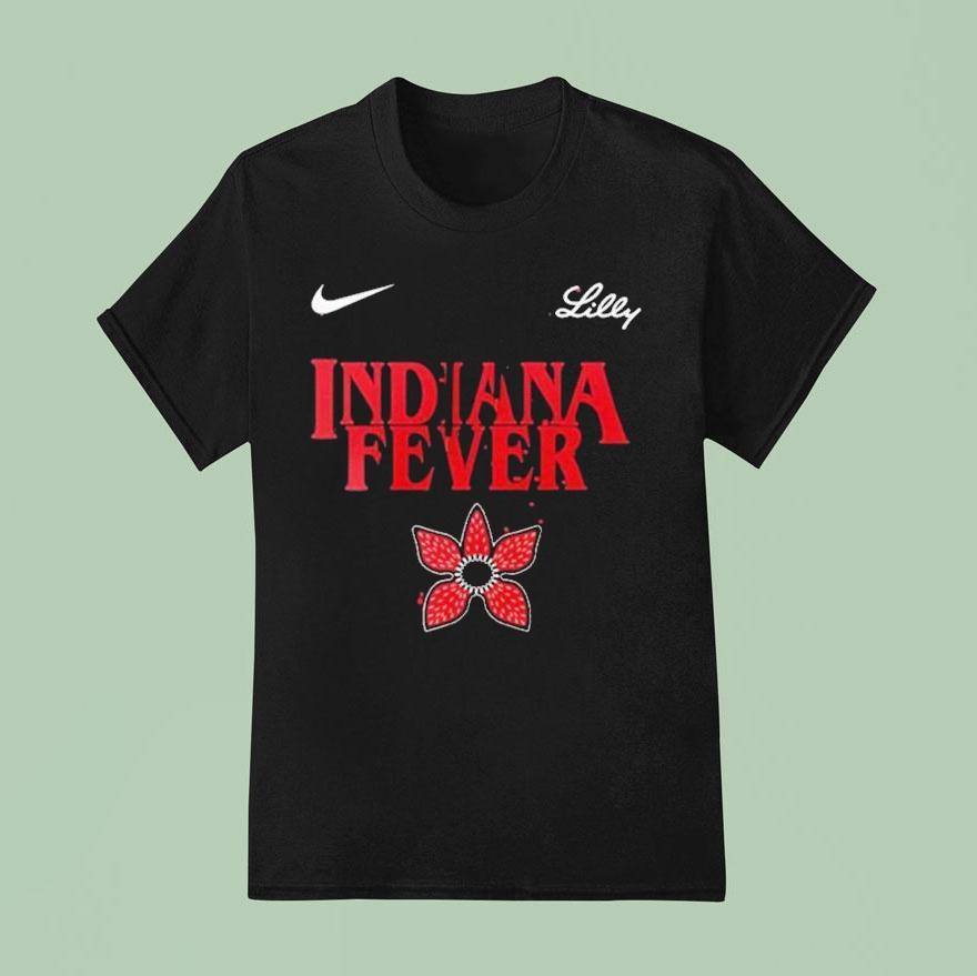 Indiana Fever Stranger Things Nike Llly T Shirt