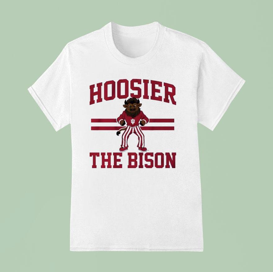 Indiana Hoosiers Hoosier The Bison T Shirt
