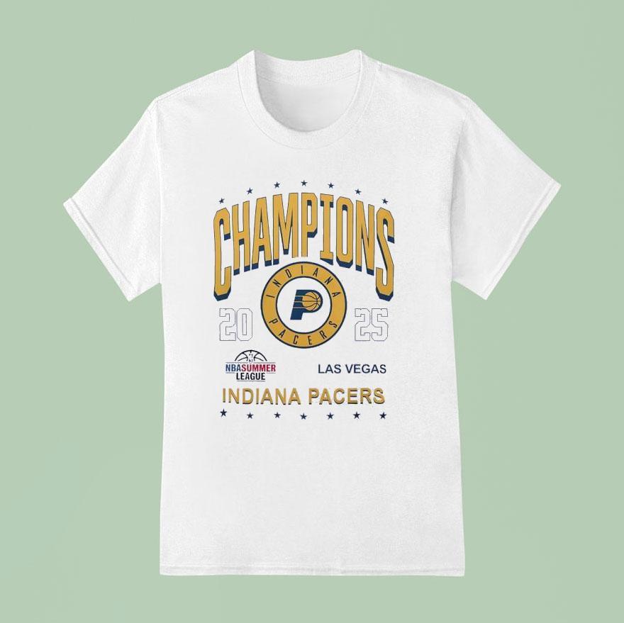Indiana Pacers Nba Summer League Champions T Shirt