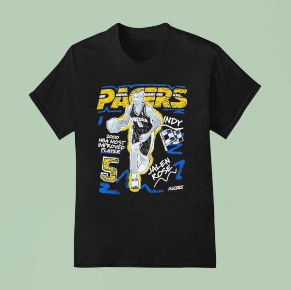 Indiana Pacers Jalen Rose Nba Most Improved Player T Shirt