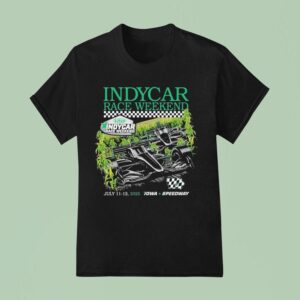 Indycar Race Weekend Tracks And Tractors July Iowa Sukup T Shirt