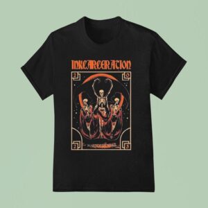 Inkcarceration Festival Night Terror In Mansfield Ohio On July Th Th Americas Rock And Metal Tattoo Skeletons T Shirt