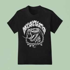 Inkcarceration Festival Spitting Venom In Mansfield Ohio On July Th Th Americas Rock And Metal Tattoo T Shirt