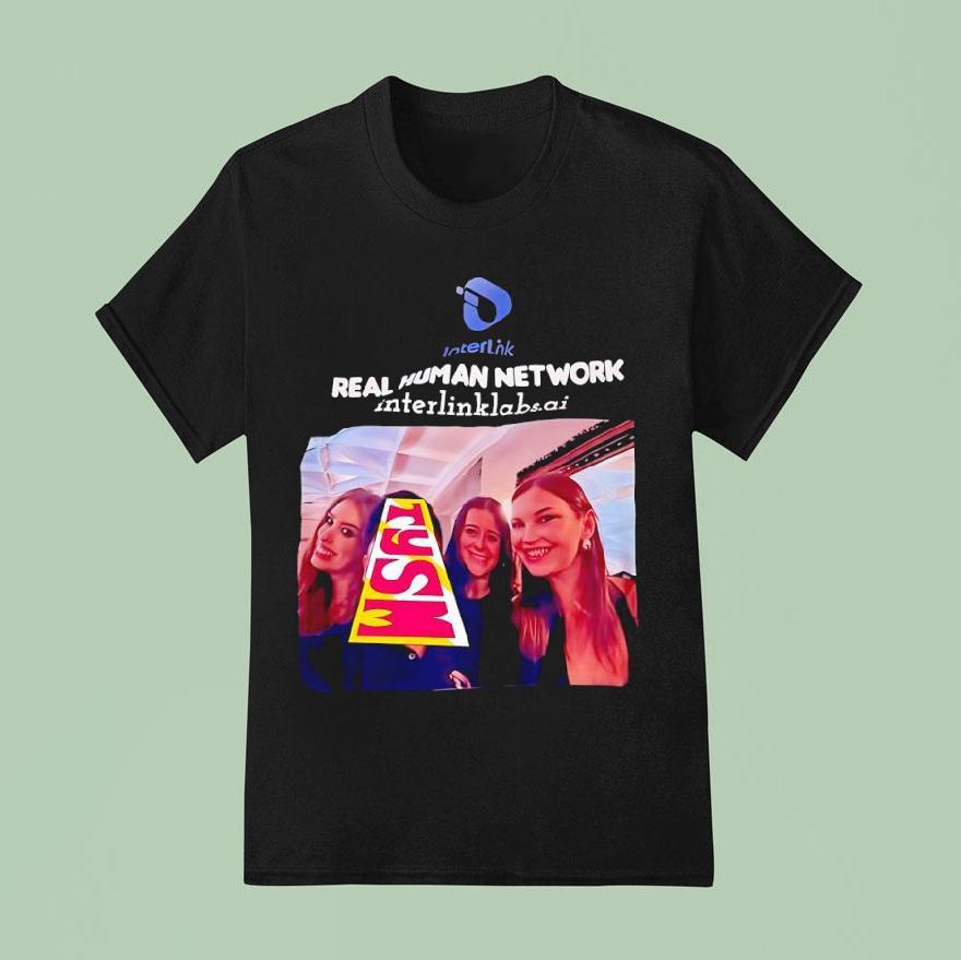 Interlink Real Human Network Interlinklabs Ai T Shirt