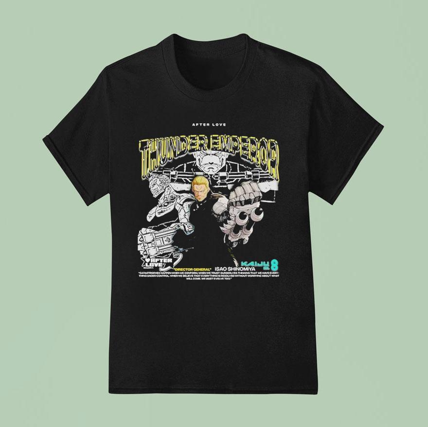 Isao Shinomiya Kaiju No Thunder Emperor T Shirt