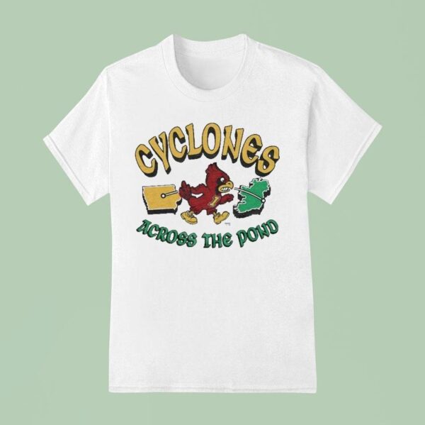 Isu Iowa State Cyclones Across The Pond Dublin Ireland Game Masco T Shirt