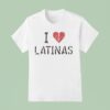 J Balvin I Love Latinas T Shirt