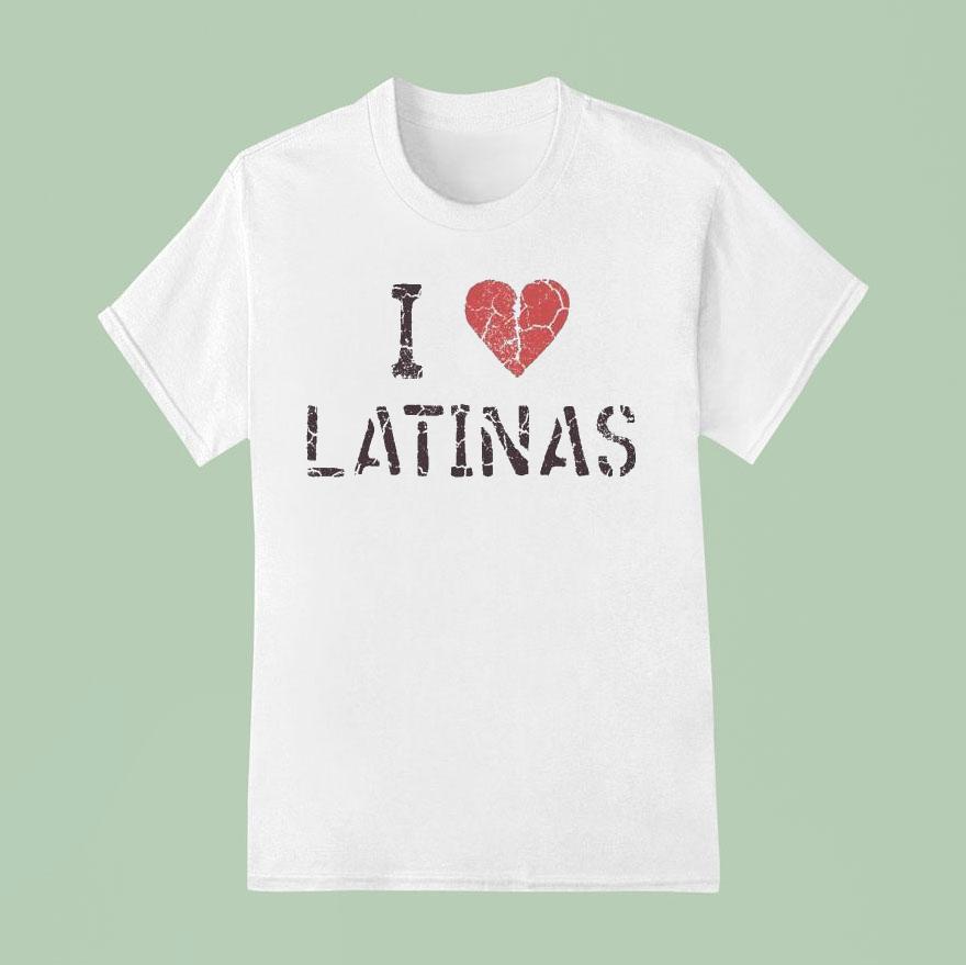 J Balvin I Love Latinas T Shirt