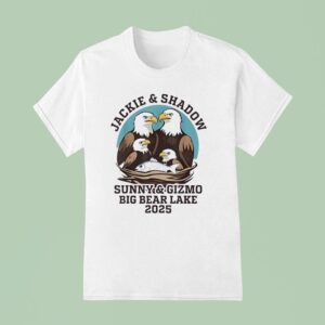 Jackie And Shadow Sunny And Gizmo Big Bear Lake T Shirt
