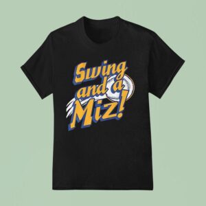 Jacob Misiorowski Swing And A Miz Milwaukee Brewers Baseball T Shirt