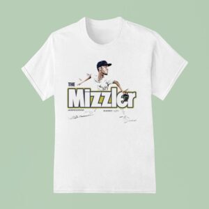 Jacob Misiorowski The Mizzler Milwaukee Brewers Mlbpa Caricature T Shirt