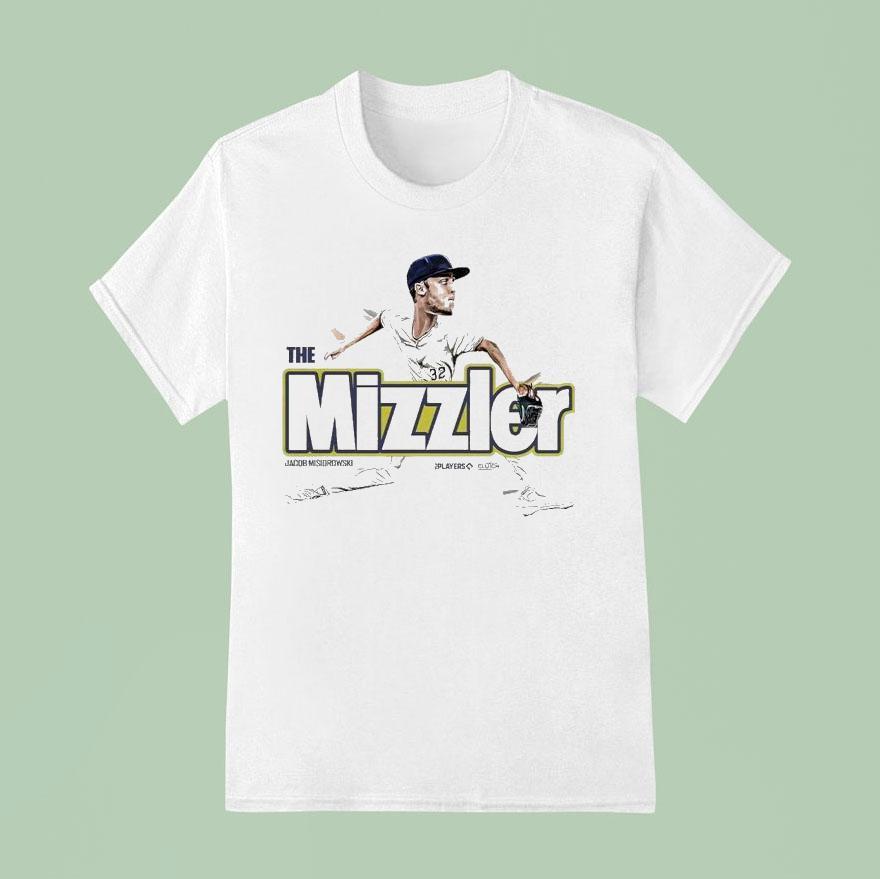 Jacob Misiorowski The Mizzler Milwaukee Brewers Mlbpa Caricature T Shirt