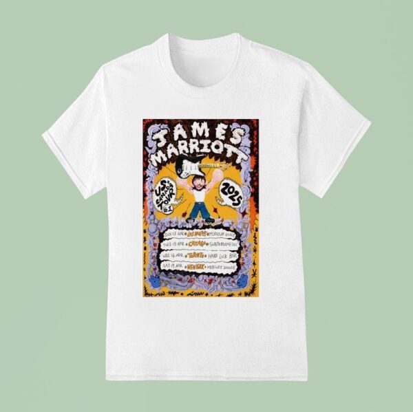 James Marriott April Us Canada Event Tour T Shirt