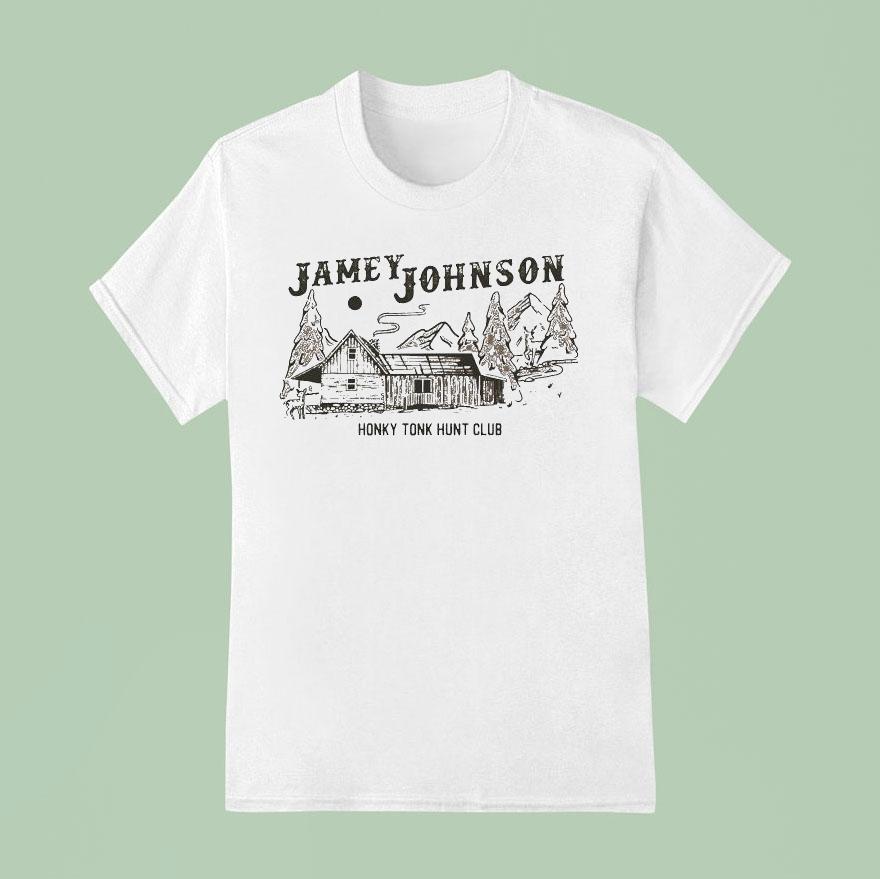 Jamey Johnson Honky Tonk Hunt Club House T Shirt