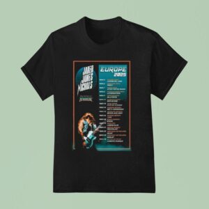 Jared James Nichols Europe Uk Tour Dates T Shirt