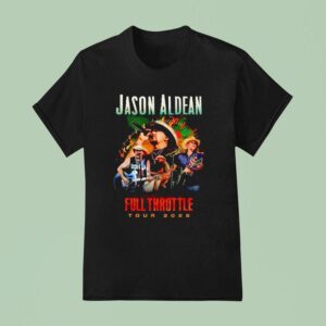 Jason Aldean Full Throttle Tour Signature T Shirt