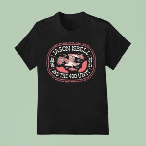 Jason Isbell And The Unit At Count Basie Center For The Arts On Jul Bird Fish T Shirt