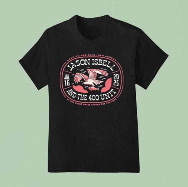 Jason Isbell And The Unit At Count Basie Center For The Arts On Jul Bird Fish T Shirt