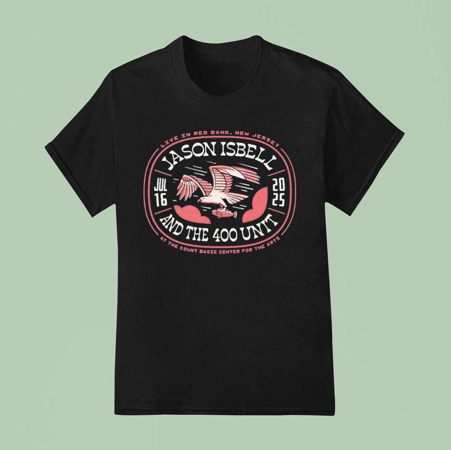 Jason Isbell And The Unit At Count Basie Center For The Arts On Jul Bird Fish T Shirt