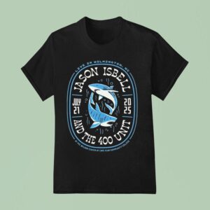 Jason Isbell And The Unit Event Wilmington Nc Sharks T Shirt