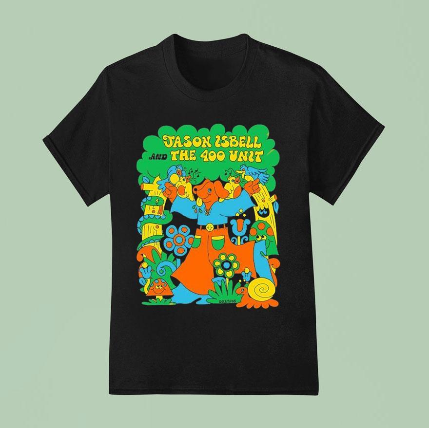 Jason Isbell And The Unit Walking Dreyfus Dog T Shirt