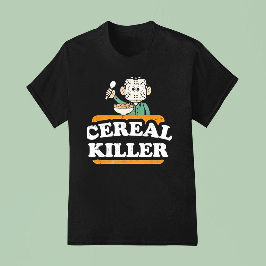 Jason Voorhees Mask Cereal Killer T Shirt