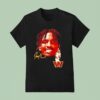 Jayden Daniels Big Face Washington Commanders Football Signature T Shirt