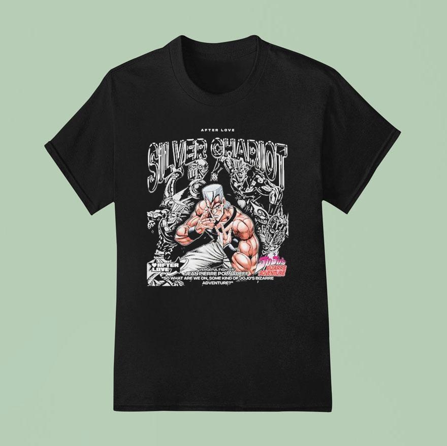 Jean Pierre Polnareff Silver Chariot Jojo S Bizarre Adventure After Love T Shirt