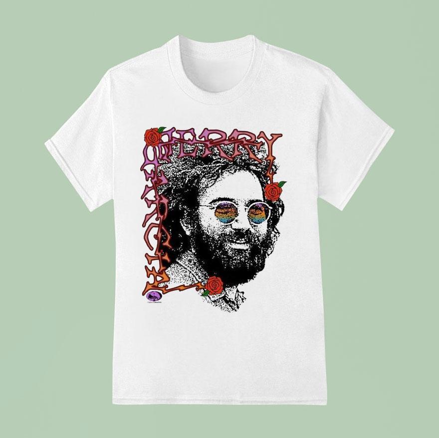 Jerry Garcia Peaceful Plane T Shirt