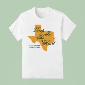 Jess Williamson Deep In The Heart Kerr County Flood Relief T Shirt