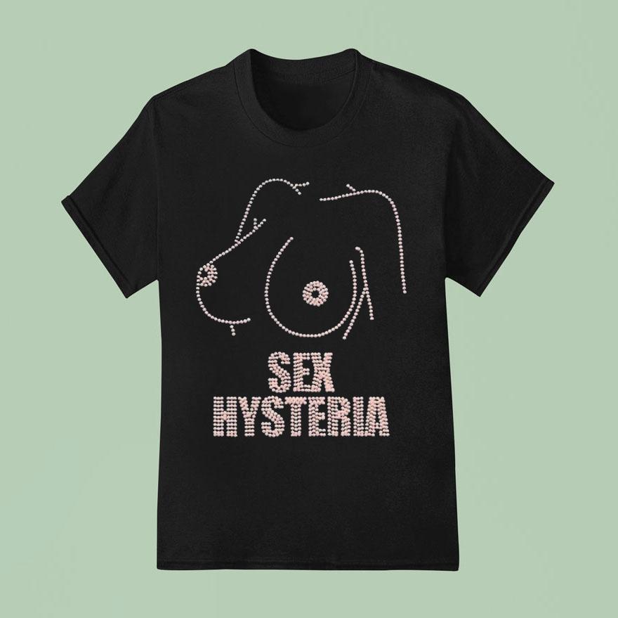 Jessie Murph Rhinestone Sex Hysteria T Shirt