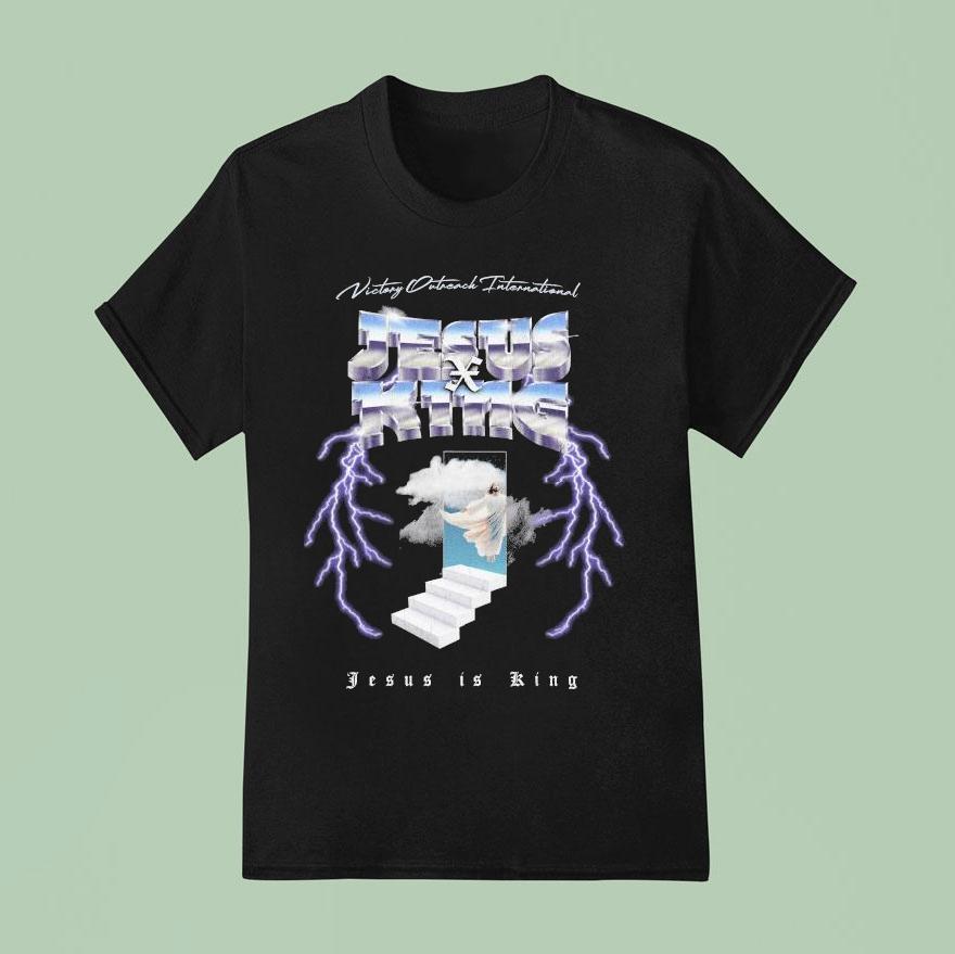 Jesus X King Victory Outreach International T Shirt