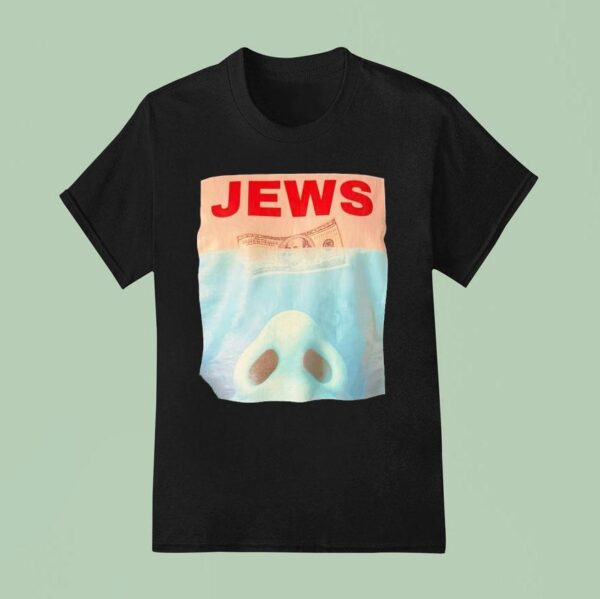 Jews Dollar Style Jaws T Shirt
