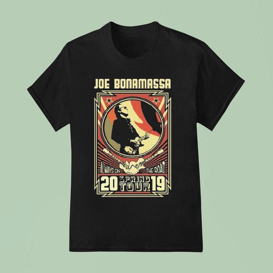 Joe Bonamassa U S Spring Tour T Shirt