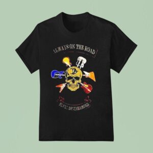 Joe Bonamassa Always On The Road Blues Brotherhood Skull T Shirt
