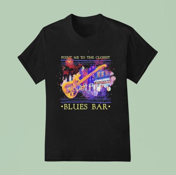 Joe Bonamassa Point Me To The Closest Blues Bar T Shirt