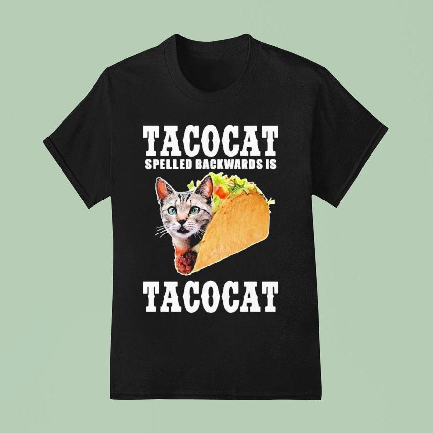 Joe Burrow Wearing Tacocat Spelled Backwards Is Tacoca T Shirt