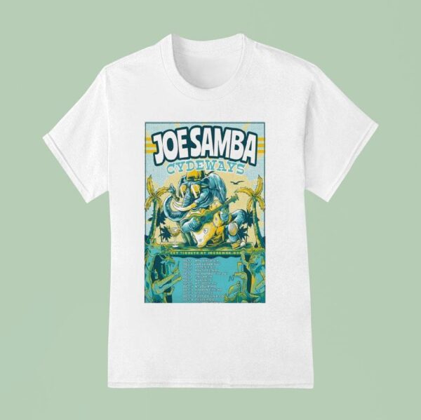 Joe Samba Cydeways October Tour Dates Shows T Shirt