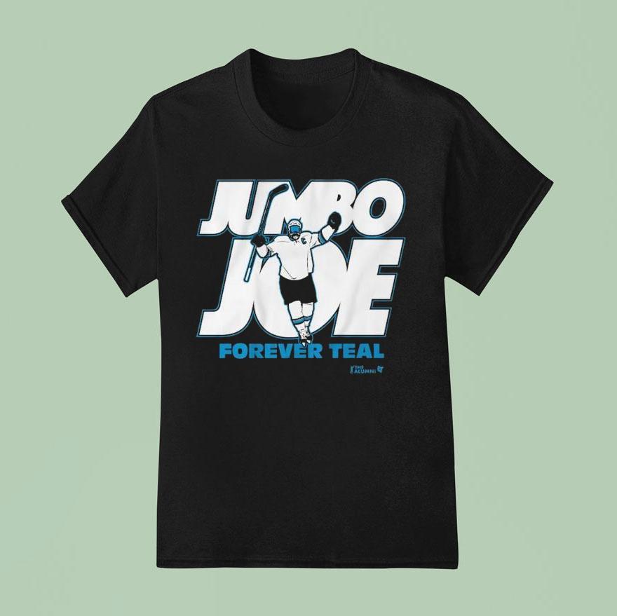 Joe Thornton Jumbo Joe Forever Teal The Alumni T Shirt