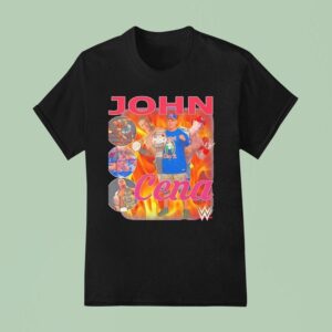 John Cena Wwe Wrestler Burn Graphic T Shirt
