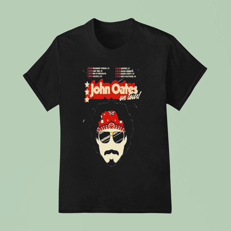 John Oates On Tour July Lone Tree Co T Shirt