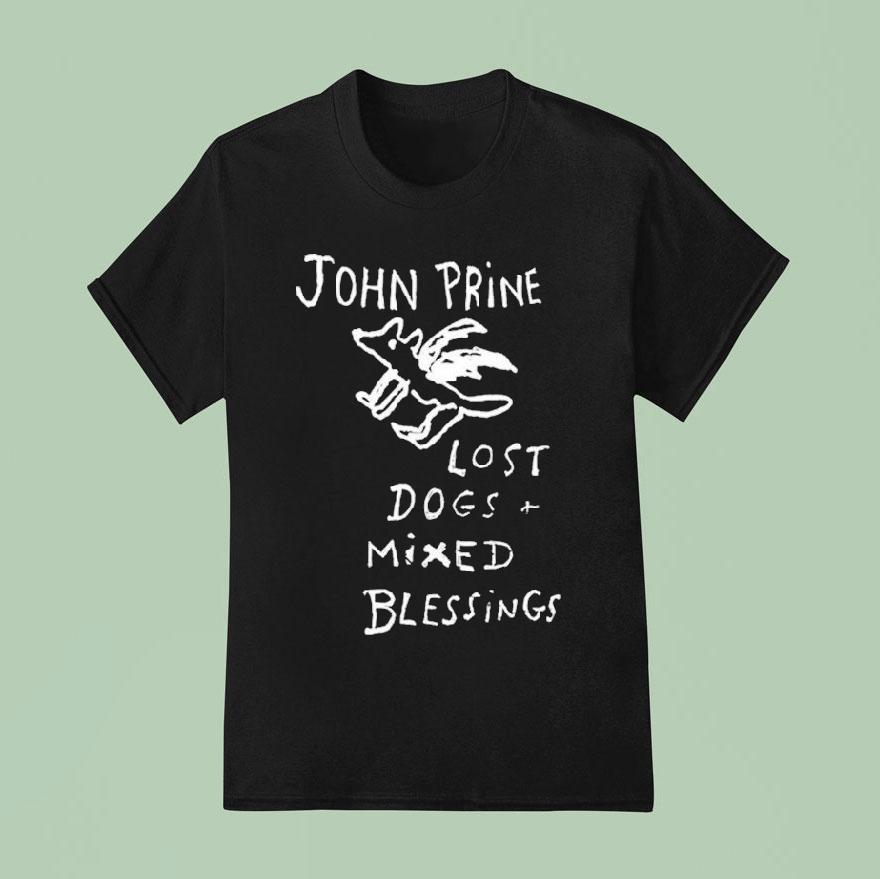 John Prine Lost Dogs And Mixed Blessings T Shirt