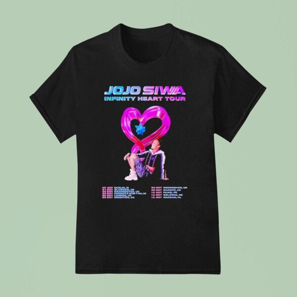 Jojo Siwa Infinity Heart Tour T Shirt