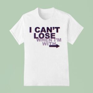Jonas Brothers I Can T Lose When I M With Arrow T Shirt