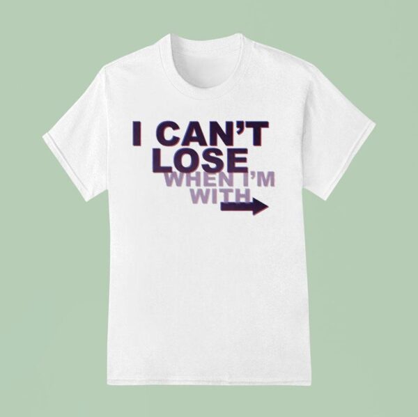 Jonas Brothers I Can T Lose When I M With Arrow T Shirt