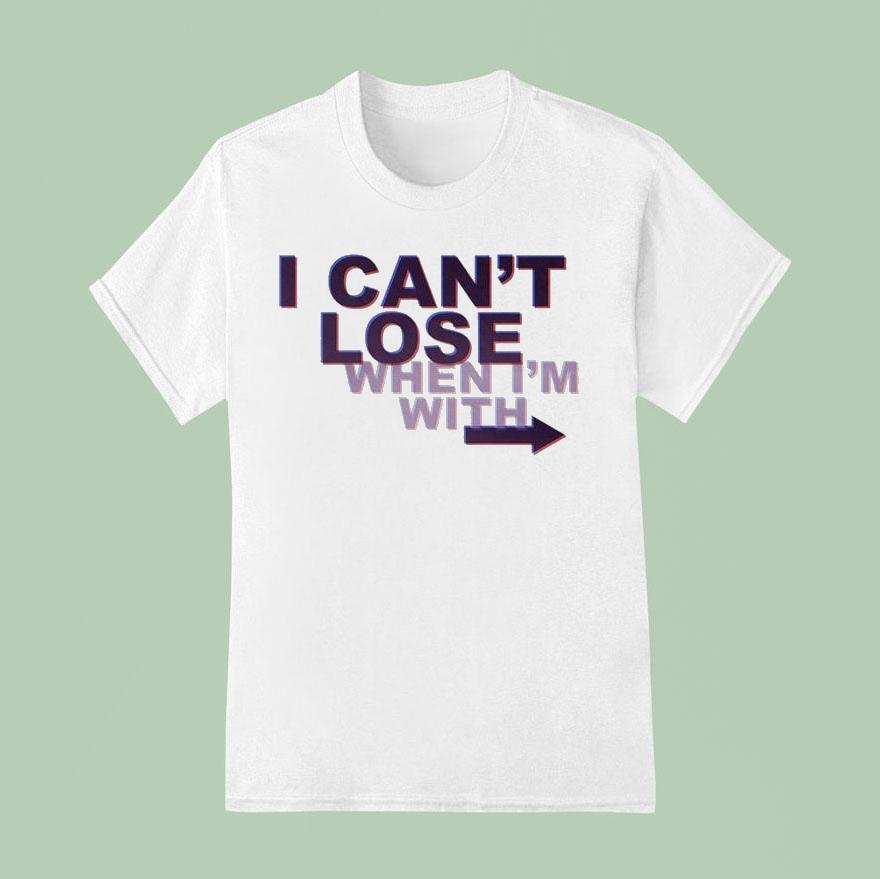 Jonas Brothers I Can T Lose When I M With Arrow T Shirt