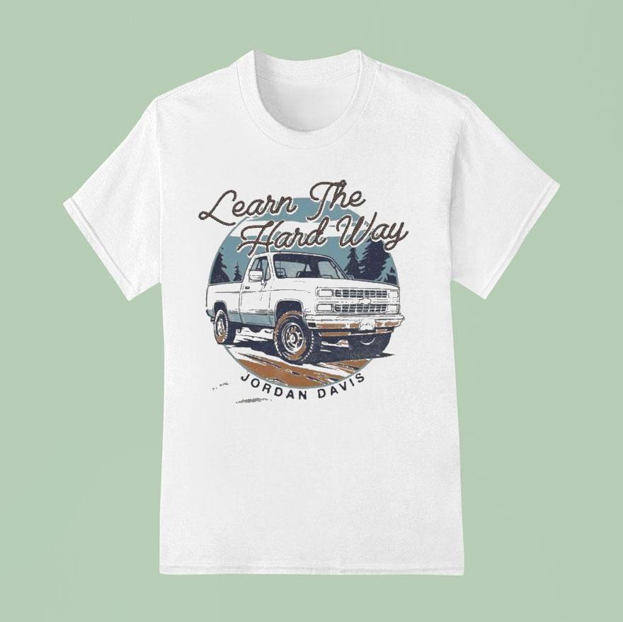 Jordan Davis Learn The Hard Way Plate T Shirt
