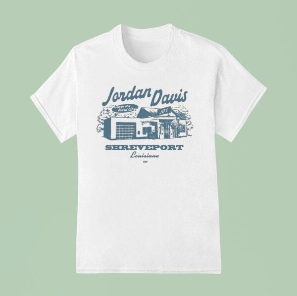 Jordan Davis Shreveport Louisiana Garage T Shirt