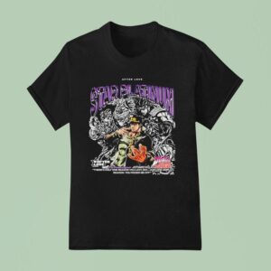 Jotaro Kujo Jojo S Bizarre Adventure Star Platinum After Love The The Stardust Man T Shirt